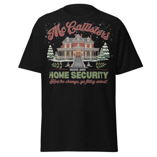 Home Alone Christmas T-Shirt McCallister’s Home Security