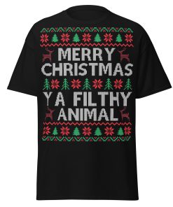 Merry Christmas Ya Filthy Animal – Christmas T-shirt