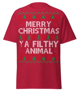 Merry Christmas Ya Filthy Animal – Christmas T-shirt