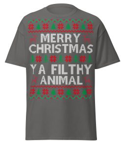 Merry Christmas Ya Filthy Animal – Christmas T-shirt