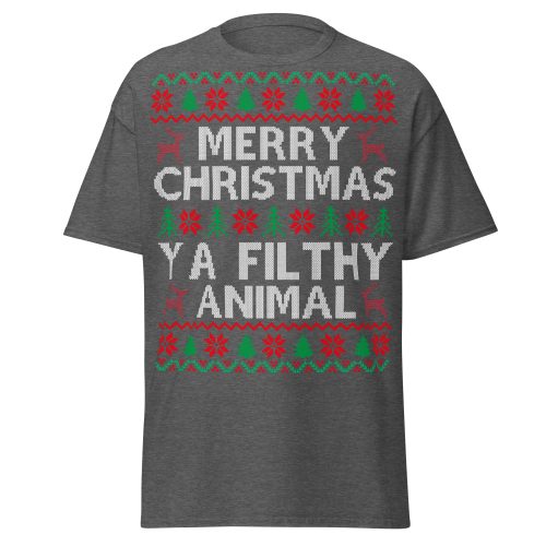 Merry Christmas Ya Filthy Animal – Christmas T-shirt