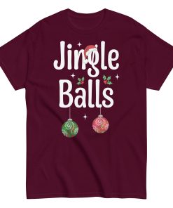 Jingle Balls Funny Christmas T-shirt Secret Santa