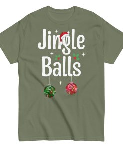 Jingle Balls Funny Christmas T-shirt Secret Santa