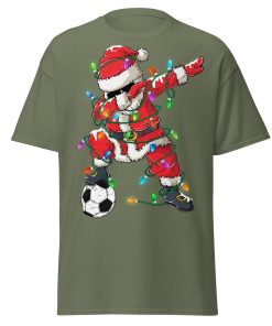 Dabbing Santa T-shirt Funny Christmas T-shirts