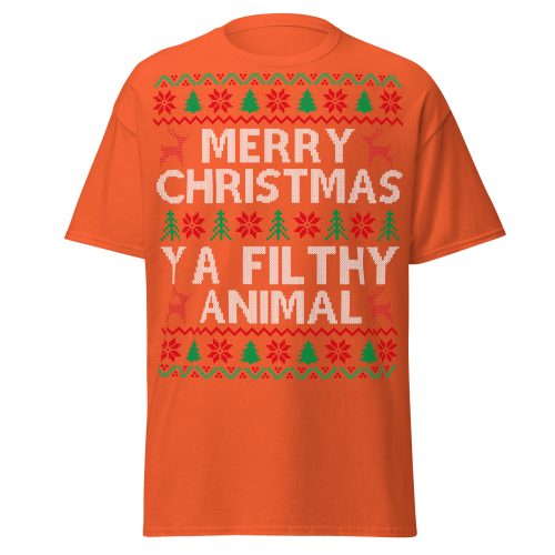 Merry Christmas Ya Filthy Animal – Christmas T-shirt
