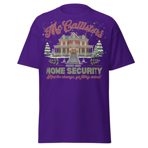 Home Alone Christmas T-Shirt McCallister’s Home Security