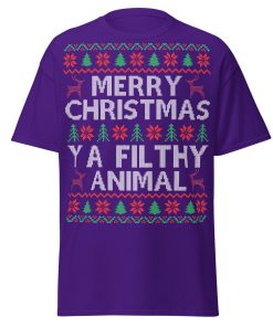 Merry Christmas Ya Filthy Animal – Christmas T-shirt