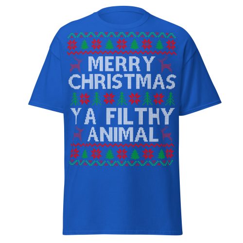 Merry Christmas Ya Filthy Animal – Christmas T-shirt