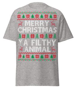 Merry Christmas Ya Filthy Animal – Christmas T-shirt