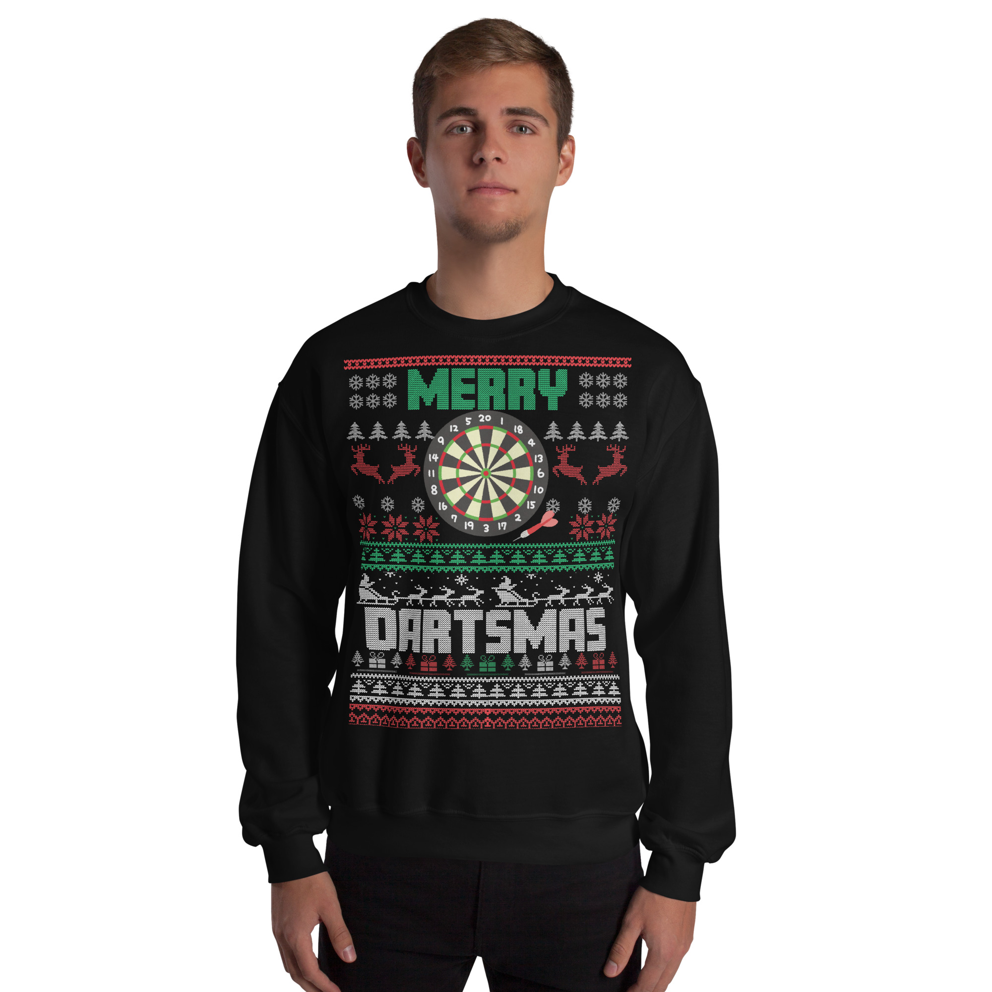 darts christmas jumper