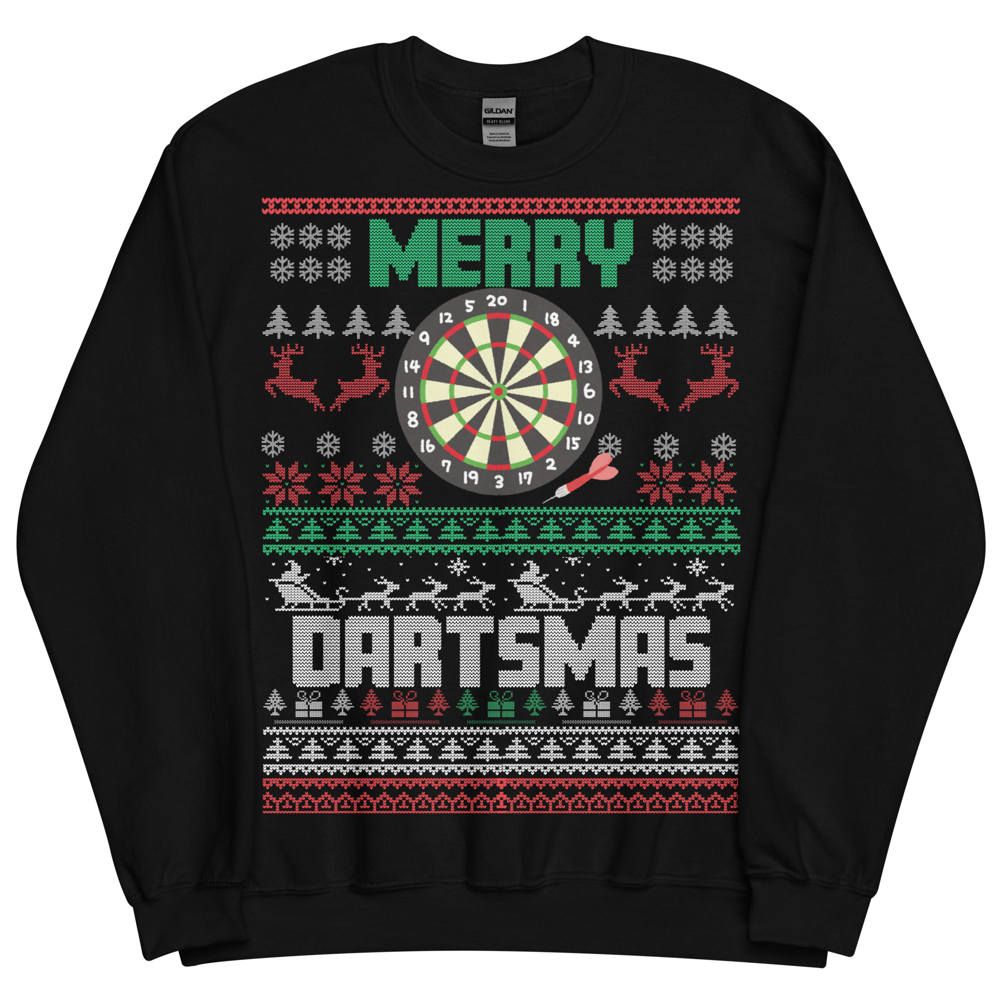 darts christmas jumper