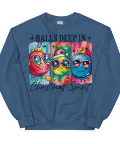 Balls Deep In Christmas Spirit – Rude Christmas Jumpers
