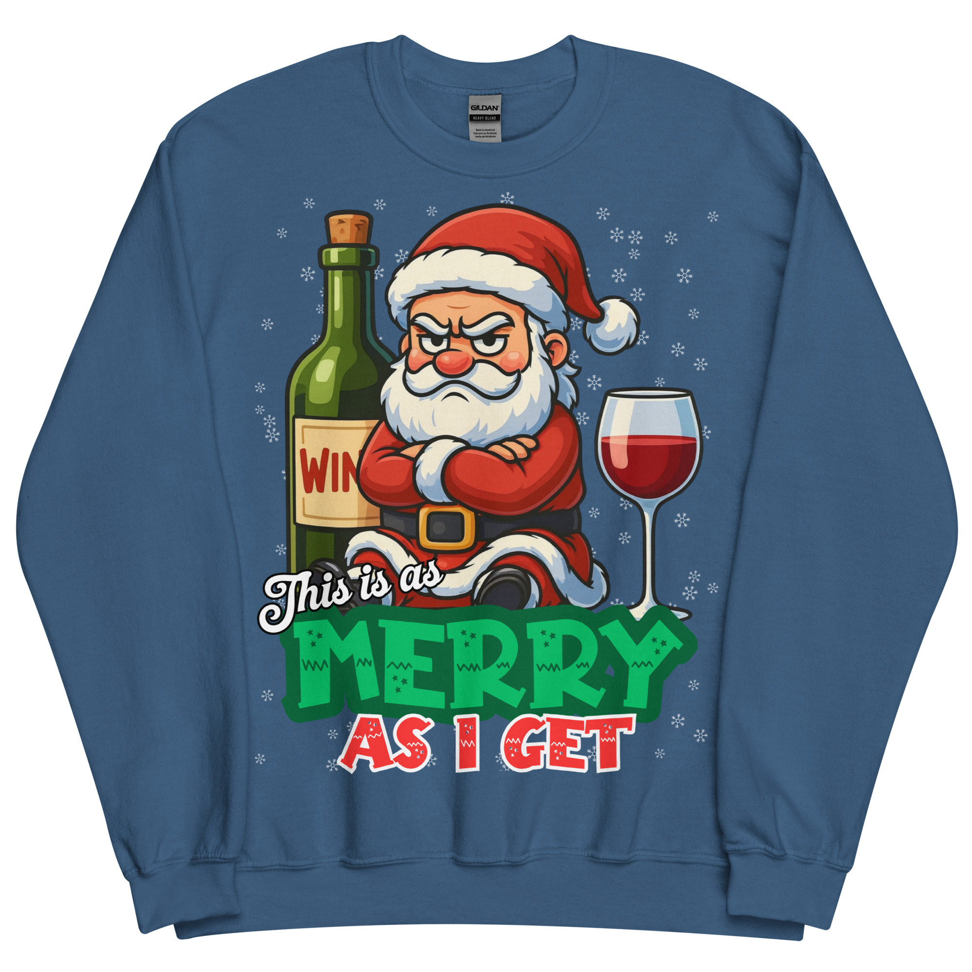 This Is As Merry As I Get Funny Christmas Jumper