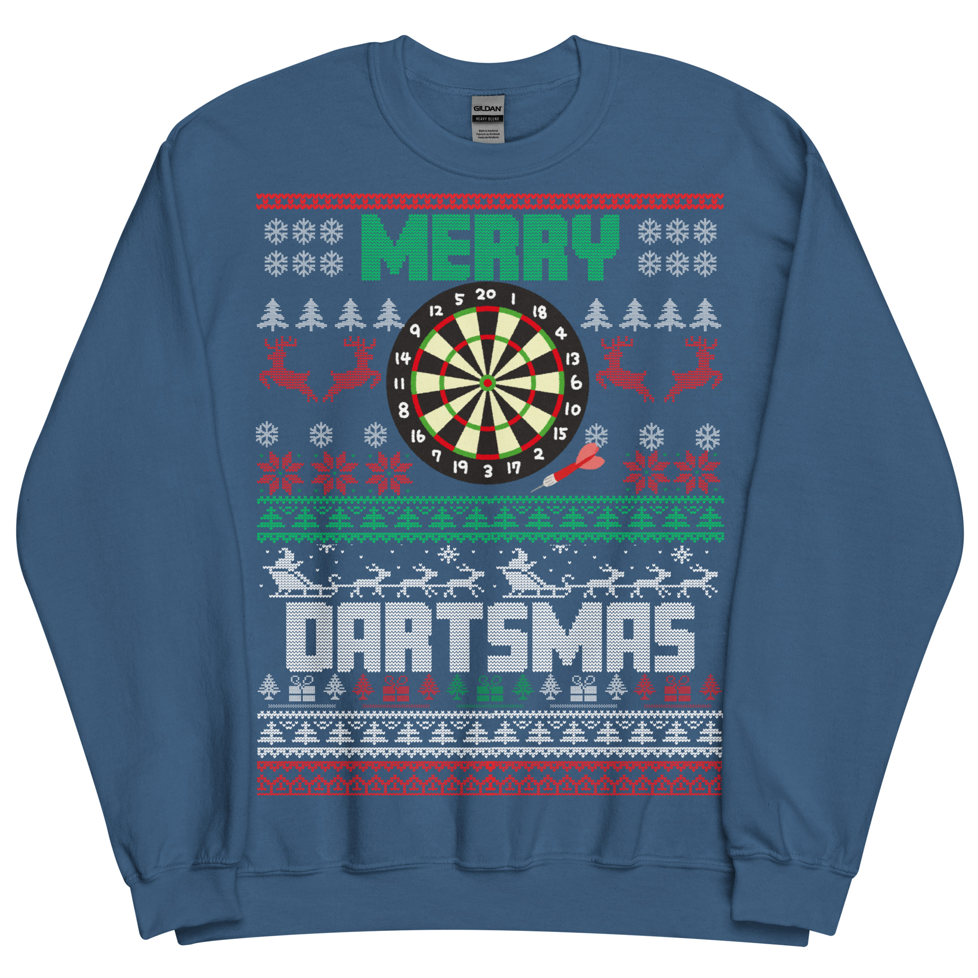 darts christmas jumper
