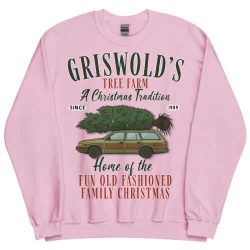 Griswolds Christmas Jumper - Pink