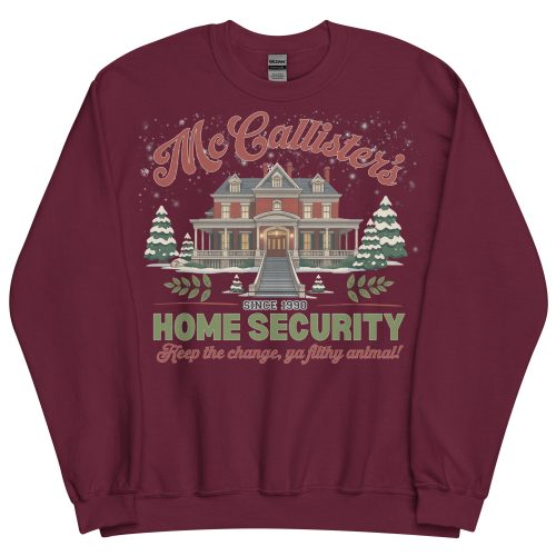 Home Alone Christmas Jumper McCallister’s Home Security