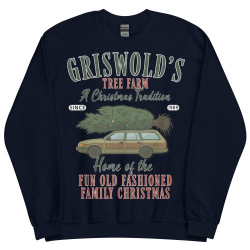 Griswolds Christmas Jumper - Navy Blue
