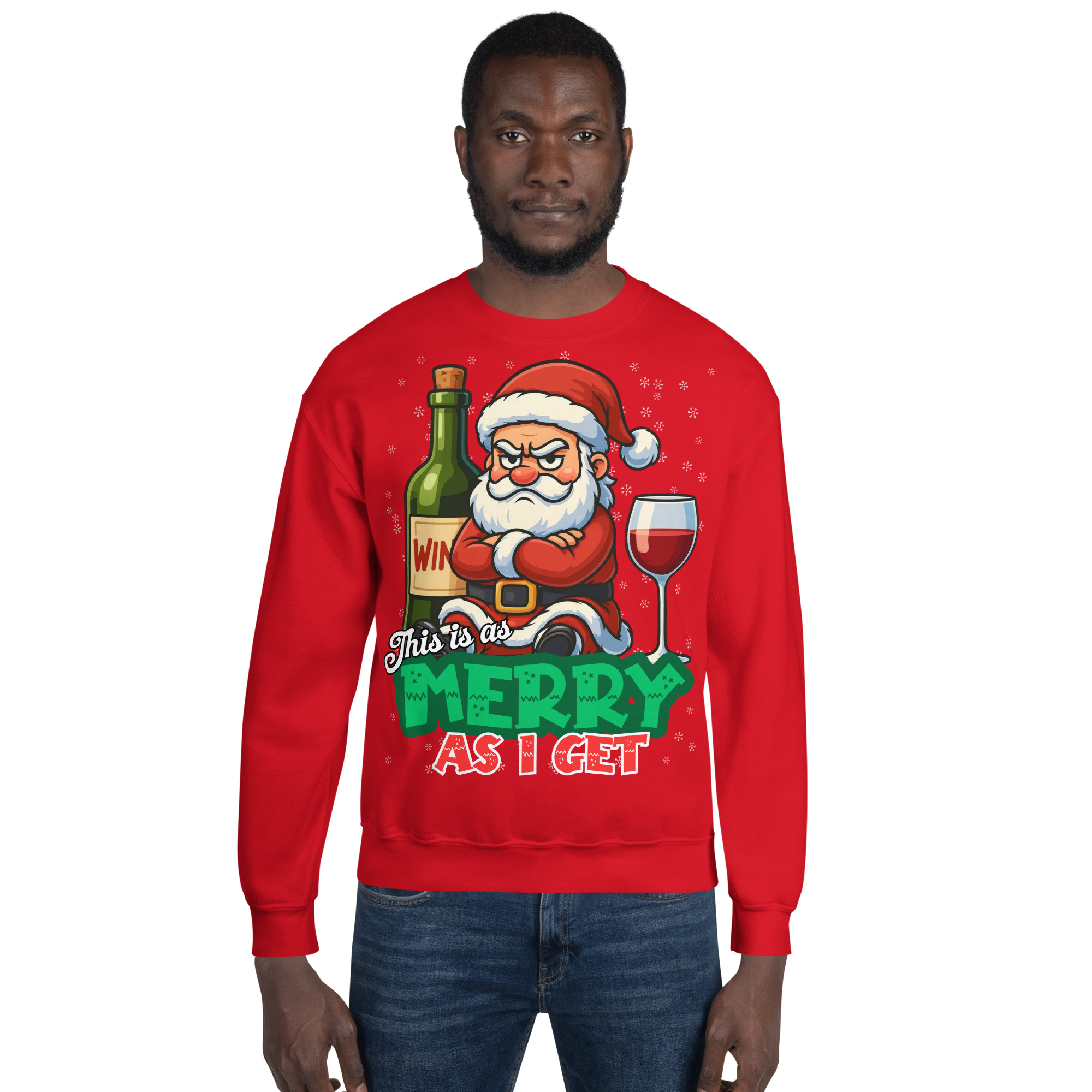 This Is As Merry As I Get Funny Christmas Jumper