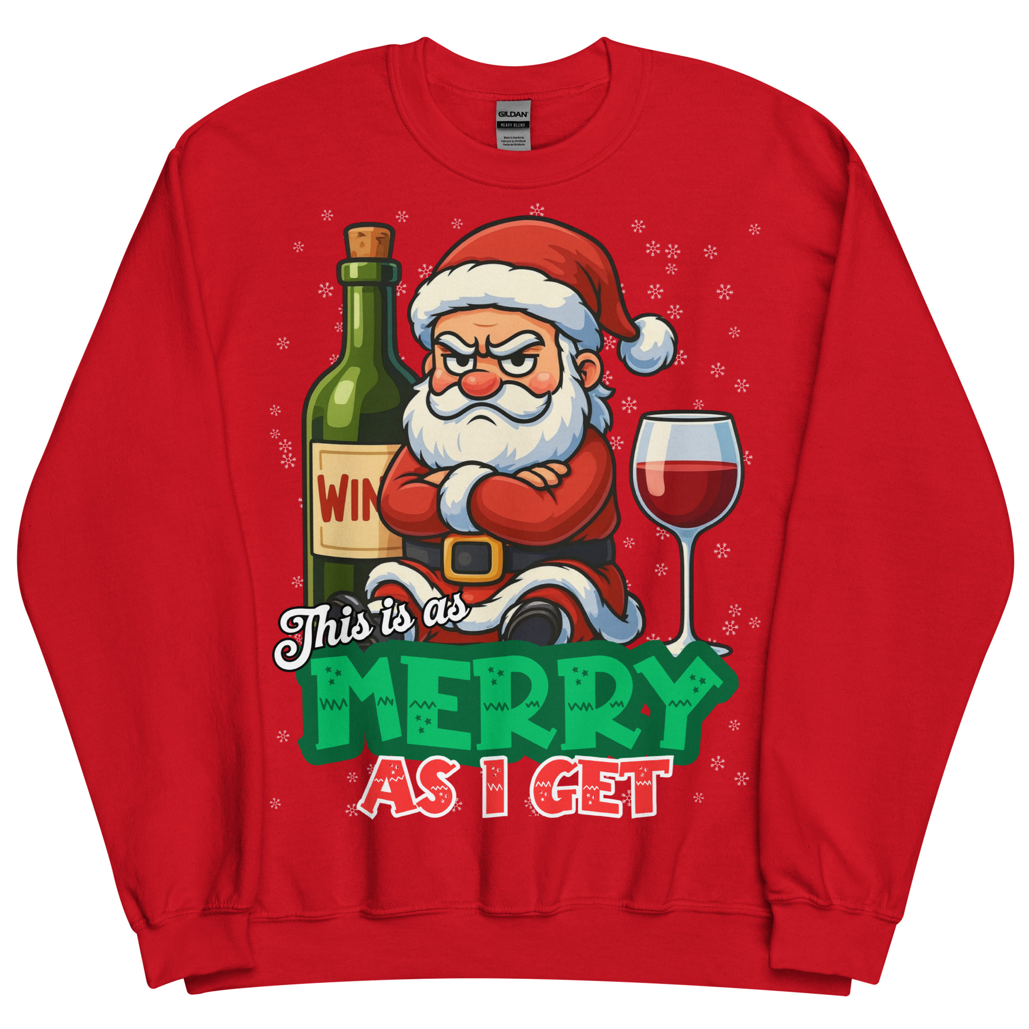 This Is As Merry As I Get Funny Christmas Jumper