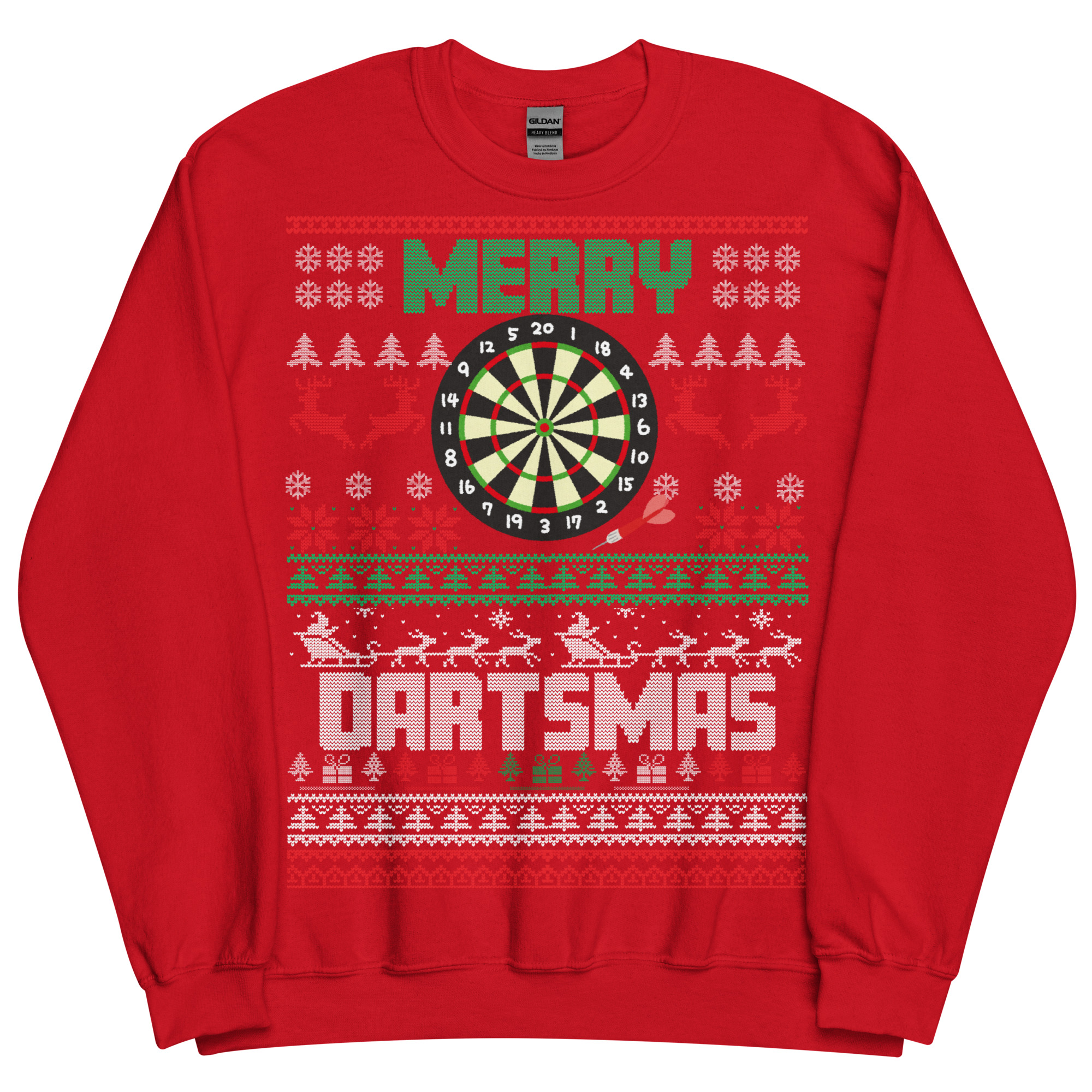 darts christmas jumper