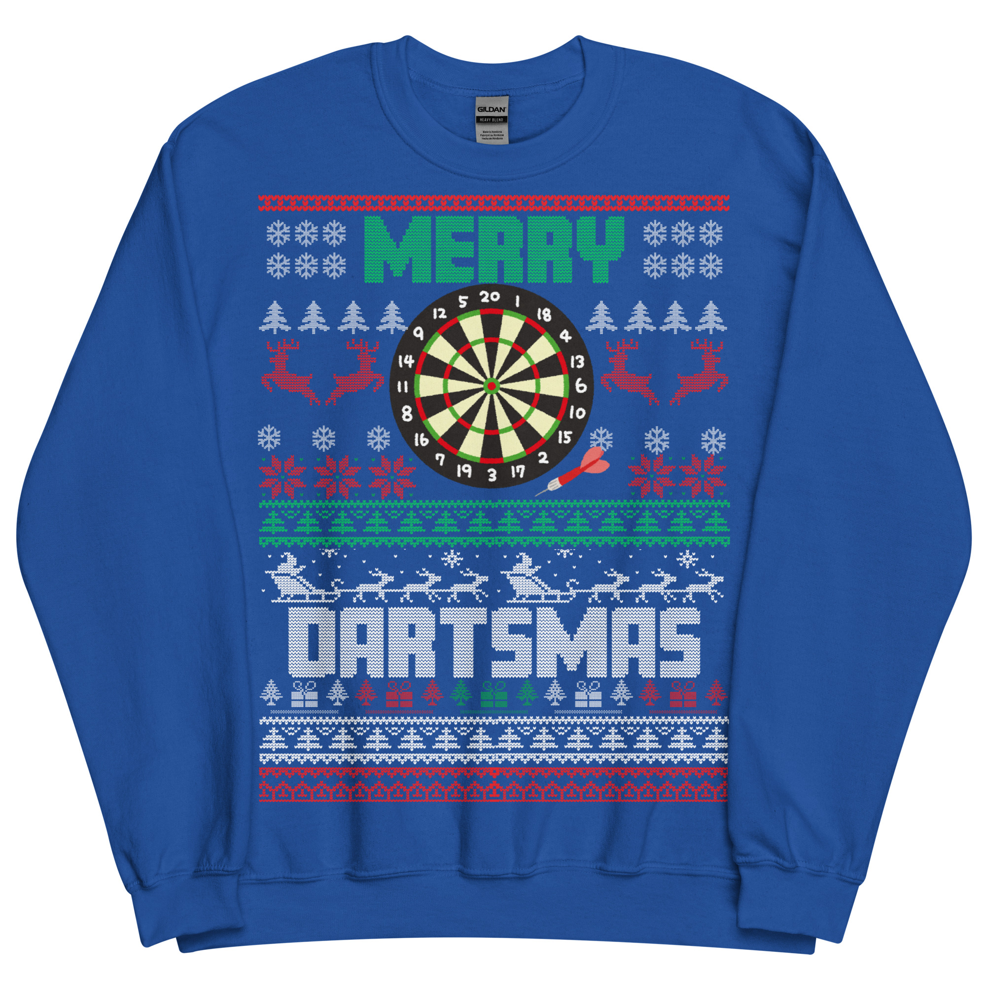 darts christmas jumper