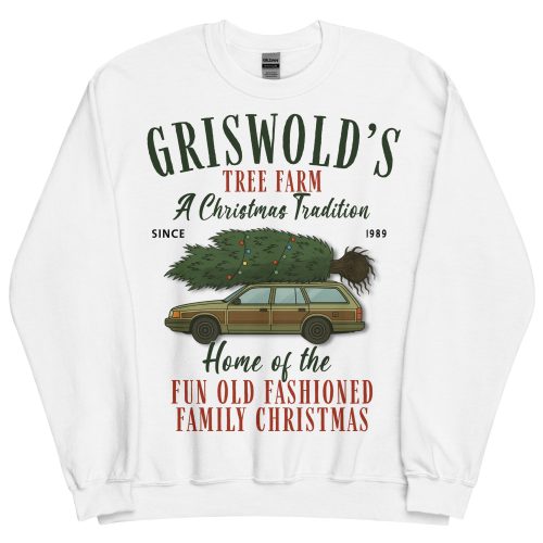 Griswolds Christmas Jumper - White