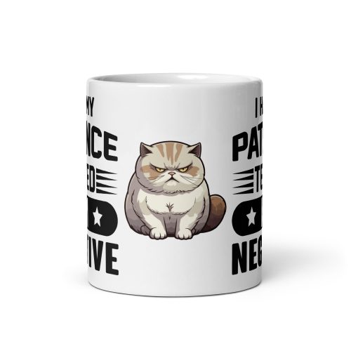 I Had My Patience Tested I'm Negative Mug