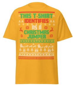 This T-Shirt Identifies As A Christmas Jumper