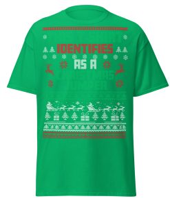 This T-Shirt Identifies As A Christmas Jumper