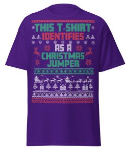 This T-Shirt Identifies As A Christmas Jumper