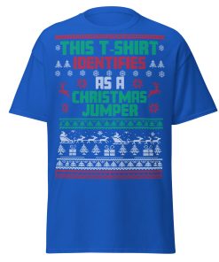 This T-Shirt Identifies As A Christmas Jumper