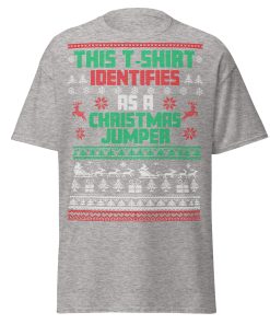 This T-Shirt Identifies As A Christmas Jumper