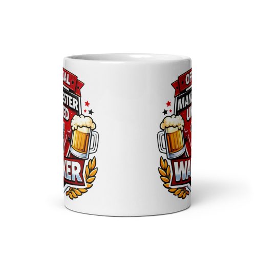 Man Utd Wanker Funny Banter Mug for Manchester Utd Fans