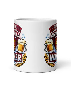 Villa Wanker Funny Banter Mug for Aston Villa Fans