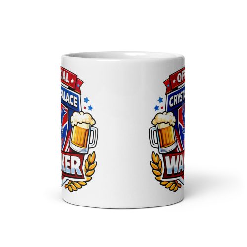Crystal Palace Wanker Funny Banter Mug for Palace Fans