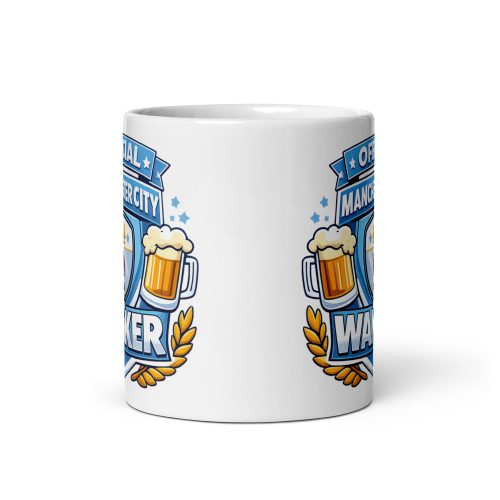 Man City Wanker Funny Banter Mug for Manchester City Fans