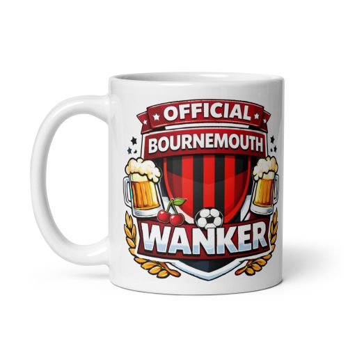 Bournemouth Wanker Funny Banter Mug for Bournemouth Fans