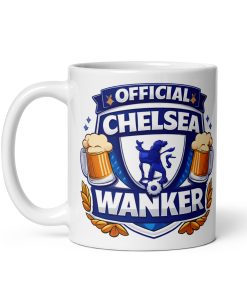 Chelsea Wanker Funny Banter Mug for Chelsea Fans
