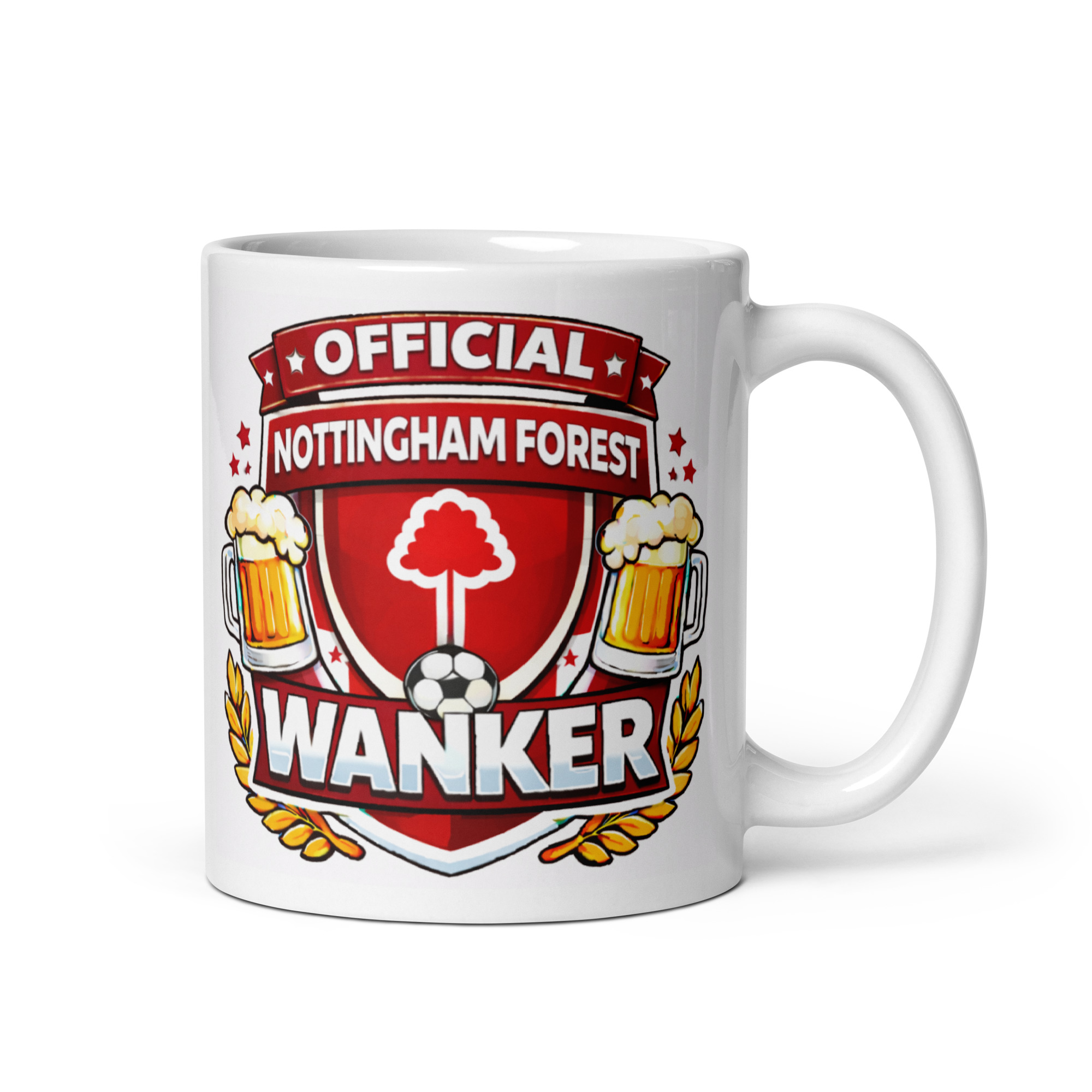 white-glossy-mug-white-11-oz-handle-on-right-6952625242d25.jpg Notts Forest Wanker Funny Banter Mug for Nottingham Forest Fans