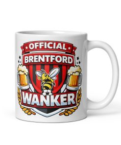 Brentford Wanker Funny Banter Mug for Brentford Fans