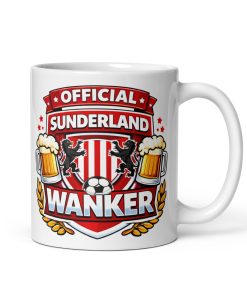 Sunderland Wanker Funny Banter Mug for Sunderland Fans