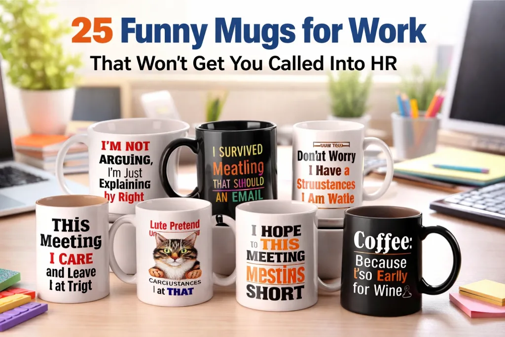 25 Funny Mugs For Work