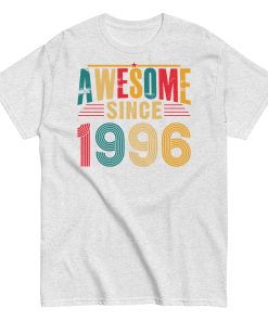 Awesome Since 1996 T-shirt Retro Birthday Gift