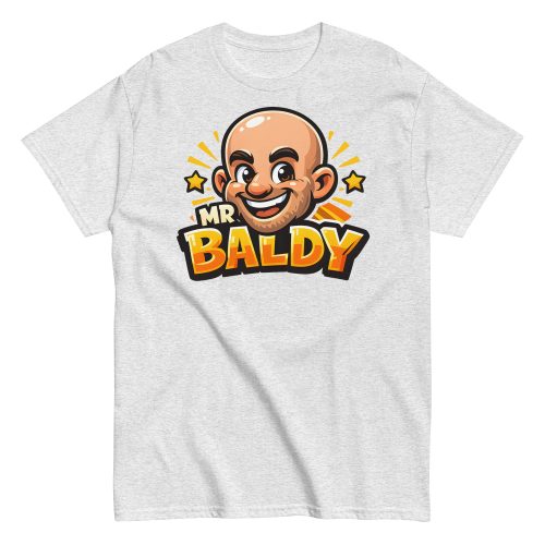 Mr Baldy T-shirt Funny Gift For Bald Men