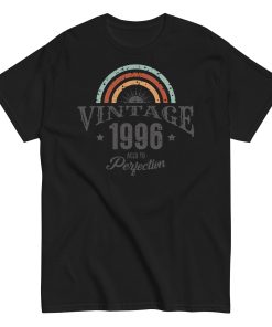 Vintage 1996 Aged To Perfection T-shirt Birthday Gift