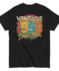 Vintage 1996 Limited Edition T shirt Birthday Gifts