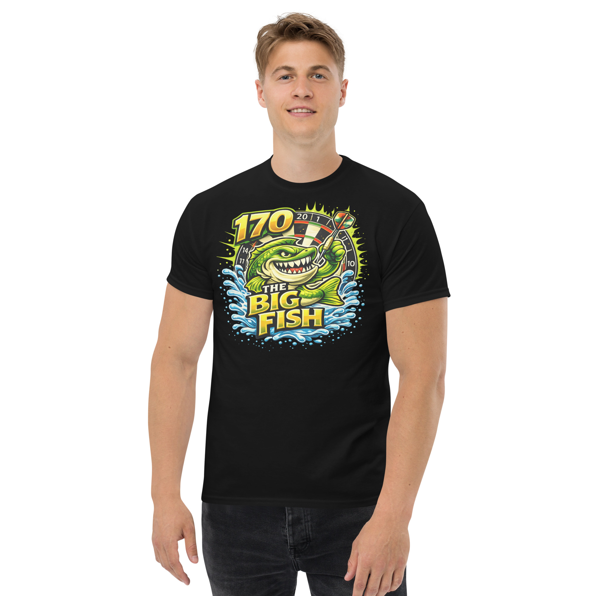 170 The Big Fish Darts T-shirt