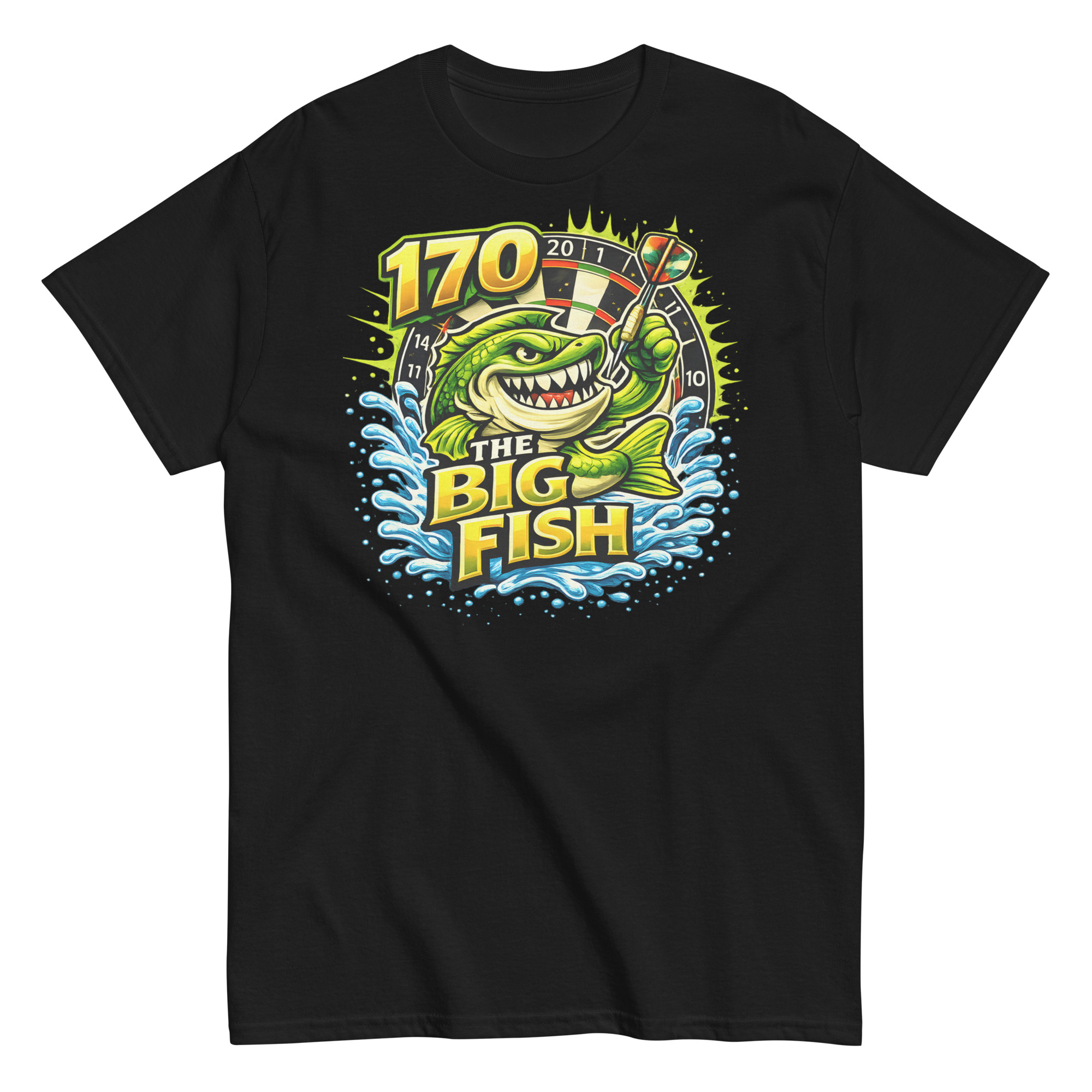170 The Big Fish Darts T-shirt