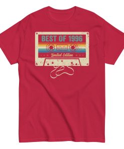 Best of 1996 Limited Edition T-shirt Cassette Birthday Gift