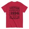Vintage 1996 T-shirt Aged To Perfection Birthday Gift